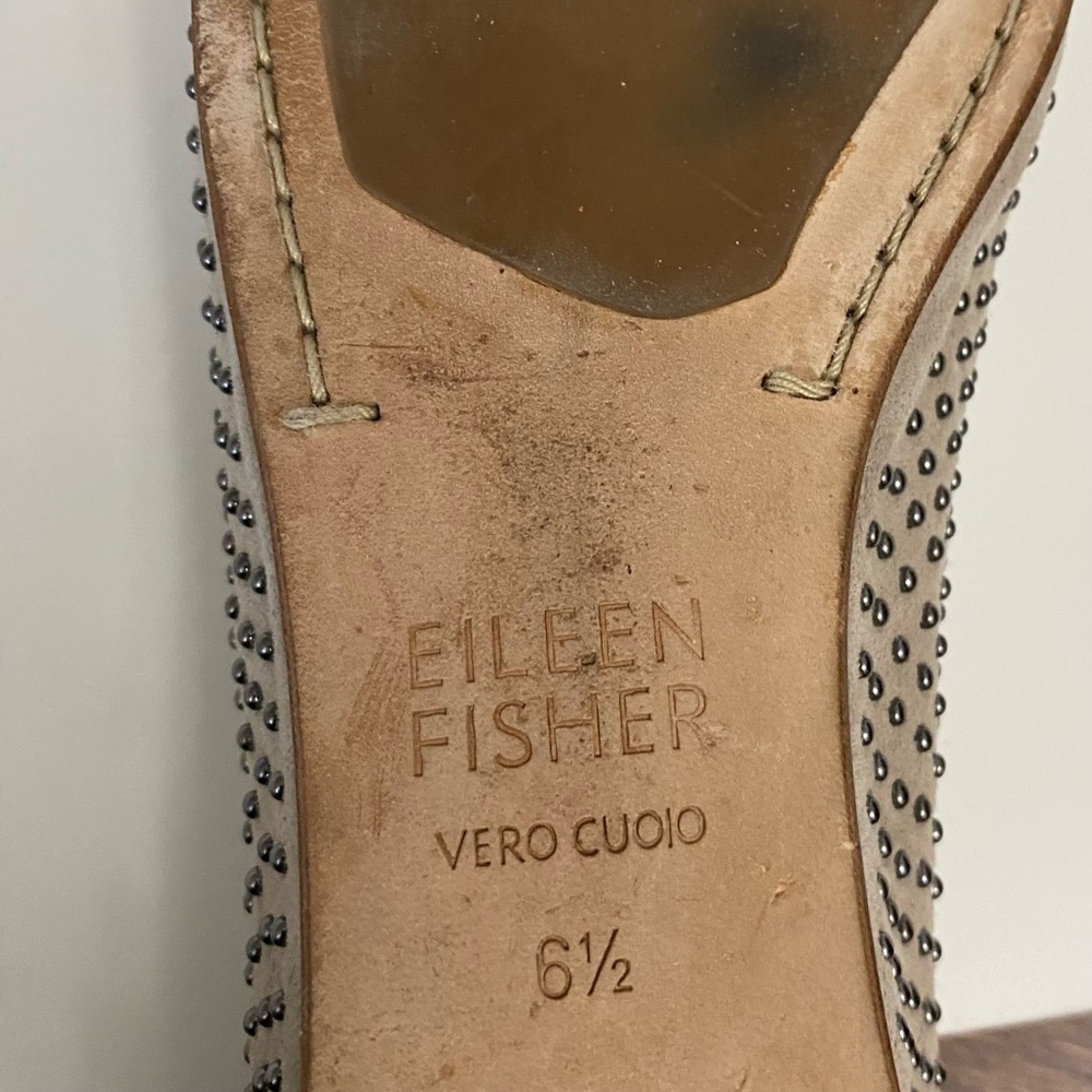 Eileen Fisher studded flats - Picture 9 of 10